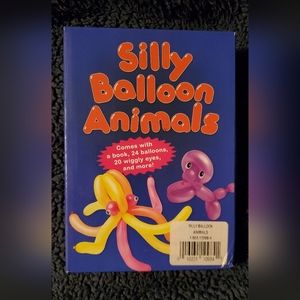 Silly Balloon Animals with book, 24 balloons and 20 wiggly eyes.